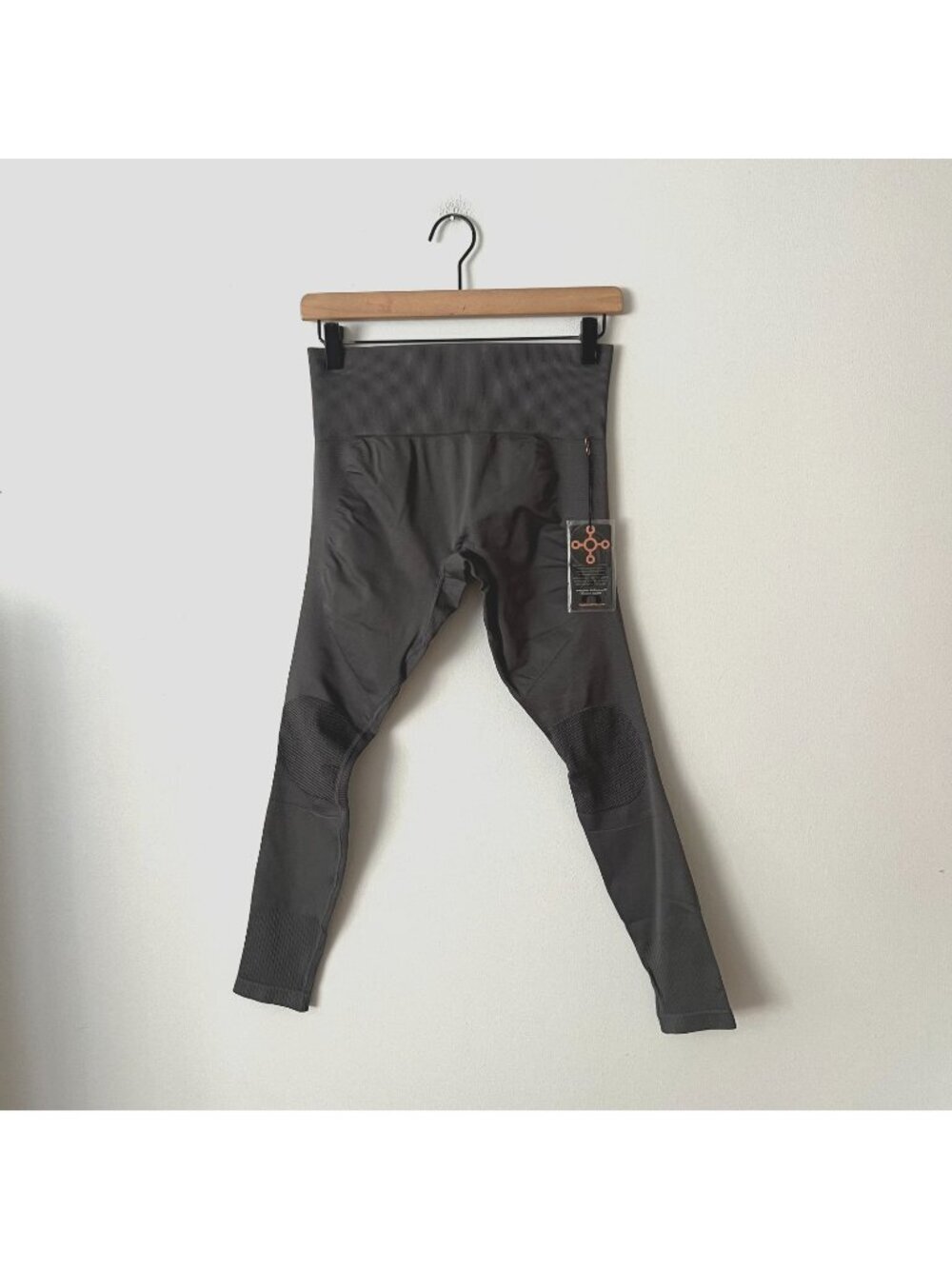 NWT Tommie Copper Seamless Gray Leggings Women's Size Large